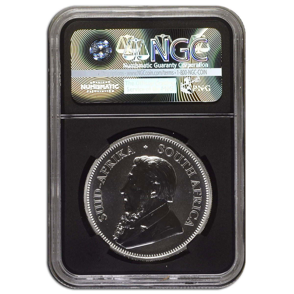 2017 1 oz Silver Krugerrand NGC SP70 First Day 50th Anniversary