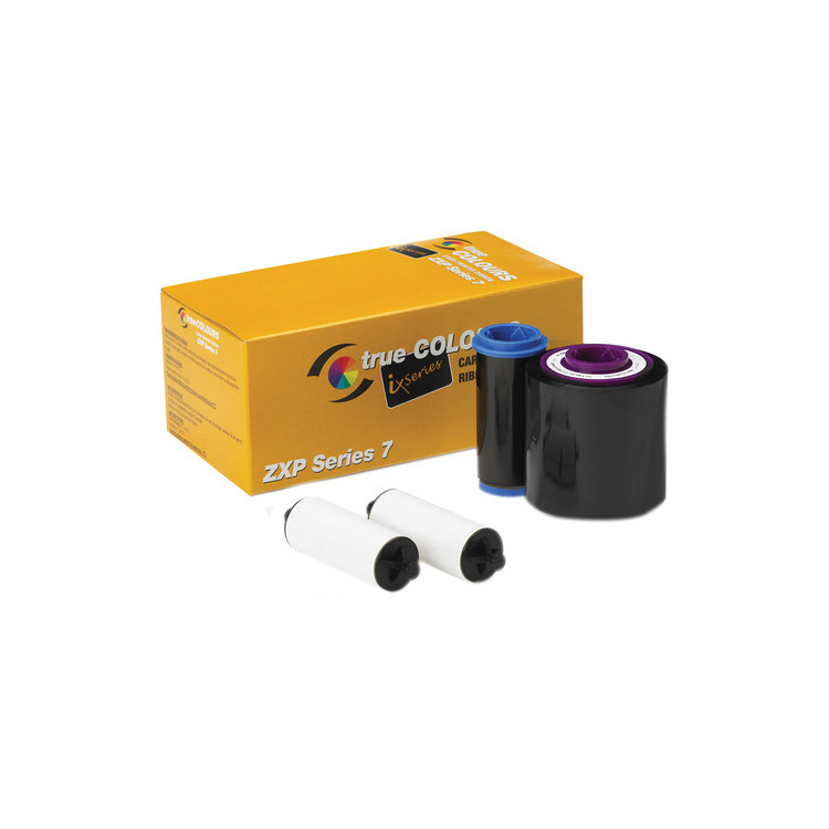 Zebra ZXP Series 7 ID Card Printer ribbons, supplies and cleaning