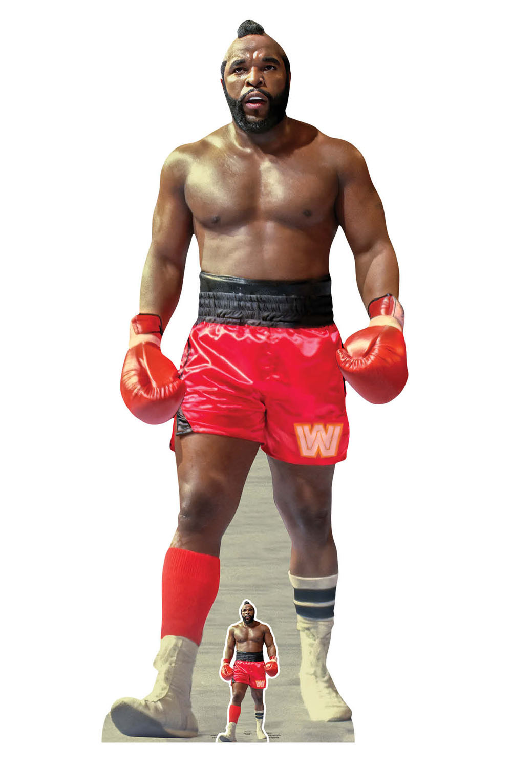 Mr. T 公式 WWE 等身大ダンボール切り抜き/スタンドアップ/スタンディ