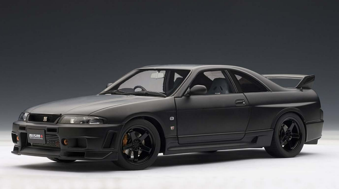 1/18 AUTOart Nissan Skyline GTR GT-R R33 Nismo V-Spec (Matte Black