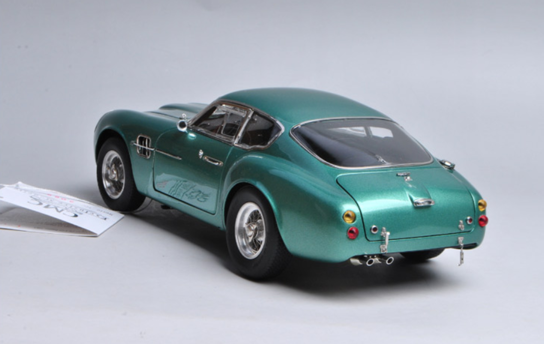 1/18 CMC 1961 Aston Martin DB4 GT Zagato (Green) Diecast Car Model