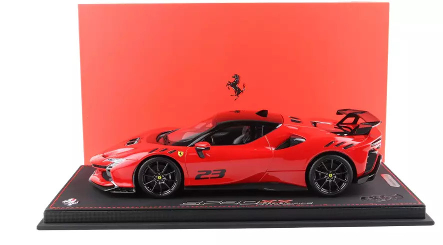 1/18 BBR Ferrari SF90 XX Stradale (Rosso Corsa 322 Red & Black