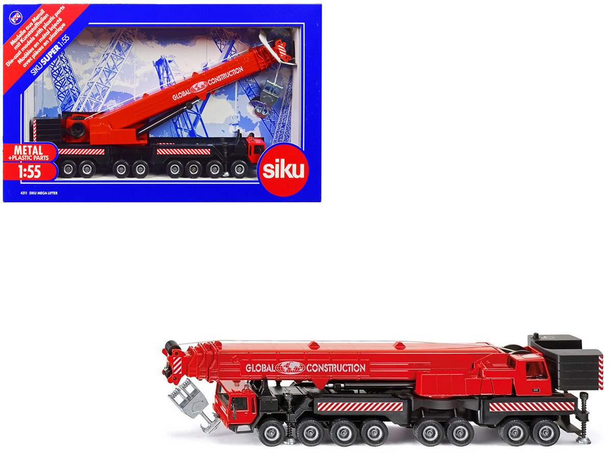 Siku Mega Lifter Red and Black 
