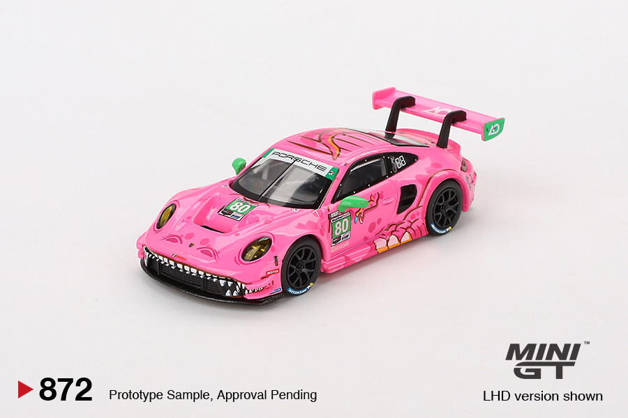 1/64 Mini GT 2023 Porsche 911 GT3 R #80 AO Racing IMSA VIRginia