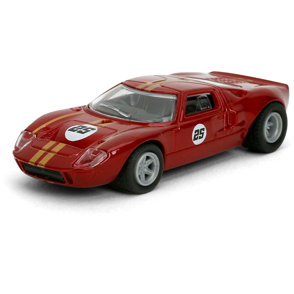 1965 Ford GT40 Mk1 Red #25 Diecast Model Car | Majorette