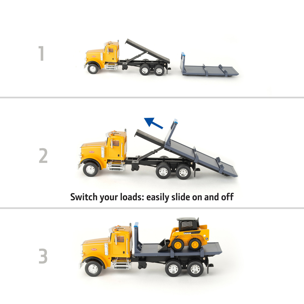 John Deere Switch 'N Load™ Construction Playset – 1:32 Scale – 19