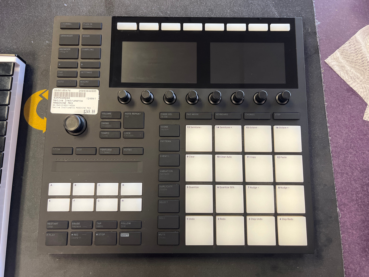 Used Native Instruments MASCHINE MK3 Pad Controller Pad