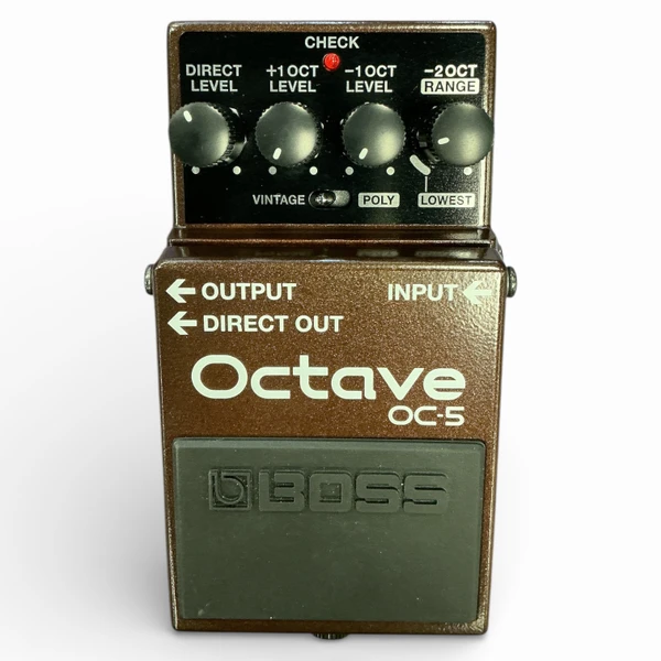Used Boss OC-2 OCTAVER Octave Pedal
