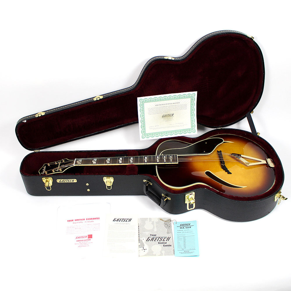 Gretsch G400 Synchromatic Acoustic Arch Top Sunburst Acoustic