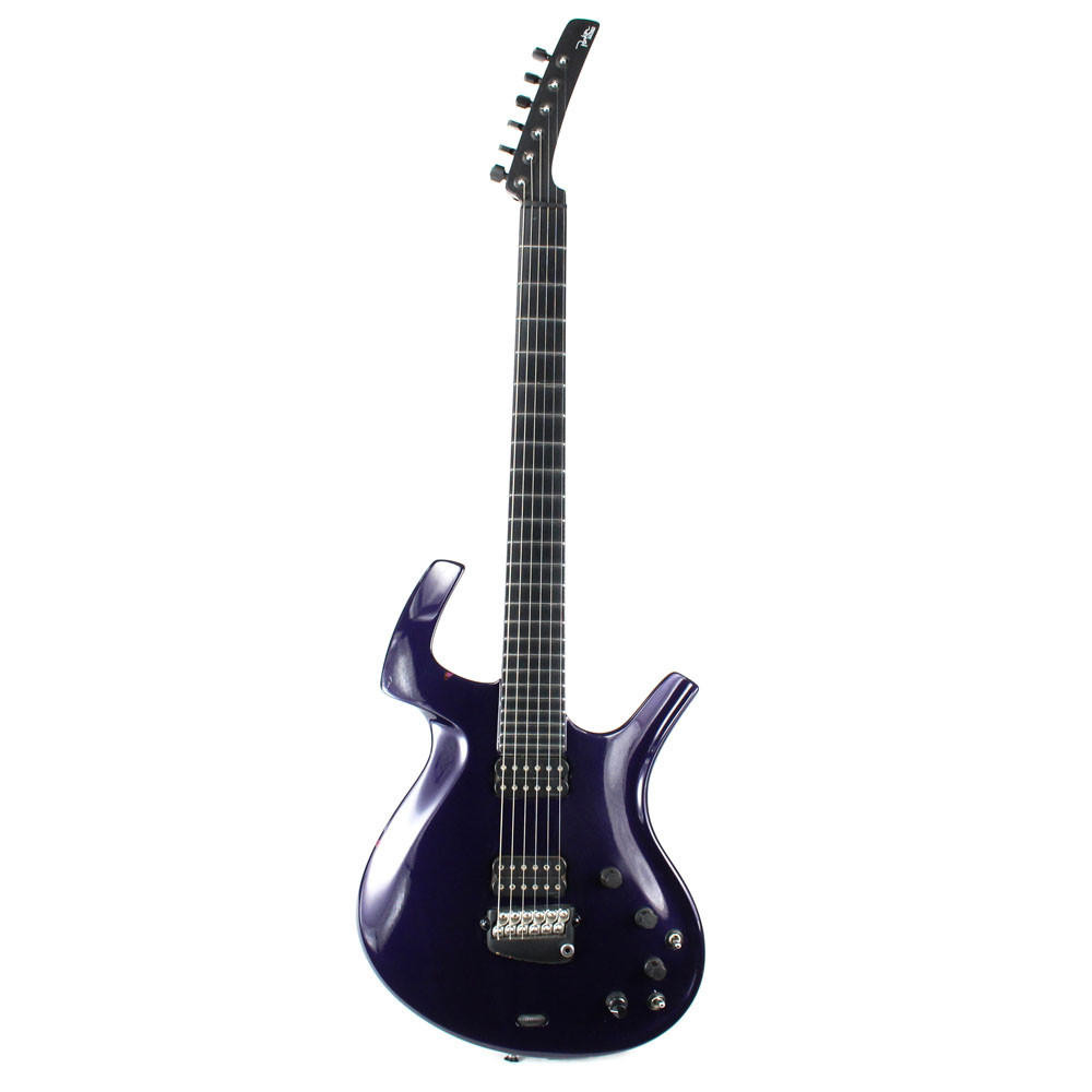 Used Parker Fly Deluxe Electric Guitar Metallic Purple | Cream
