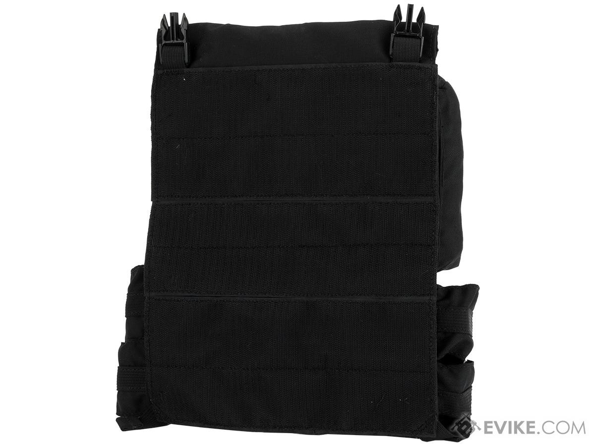LBX Tactical Banger Back Panel (Color: Black) - AirsoftJunkiez.com