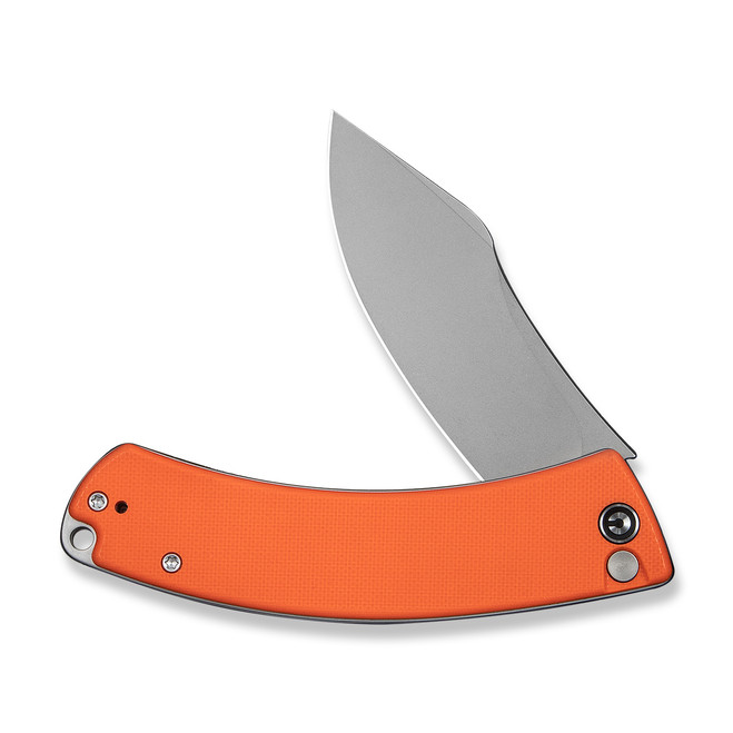 Pre-Order Ships 11-25) Civivi Outlaw Muk Folding Knife Orange G10