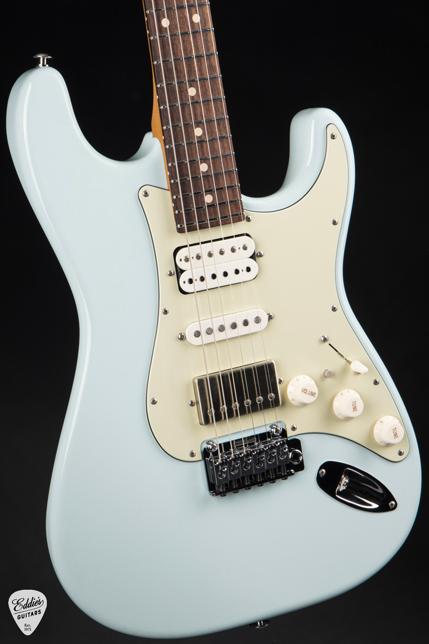 2024 - Suhr Classic S Antique Roasted - Sonic Blue - Eddie's Guitars