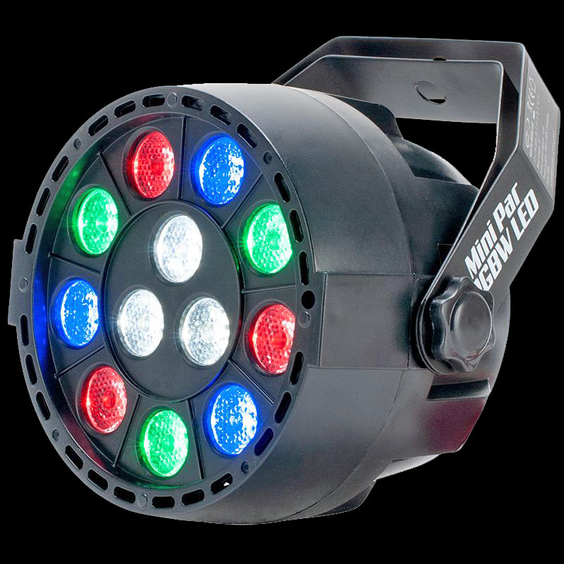Mini Par RGBW | Compact RGBW LED Par Can Light - Phantom Dynamics