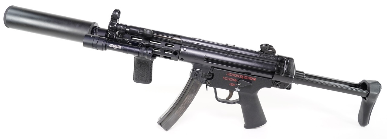 Heckler and Koch MP5A3 Fleming Sear 9mm Features and Specs