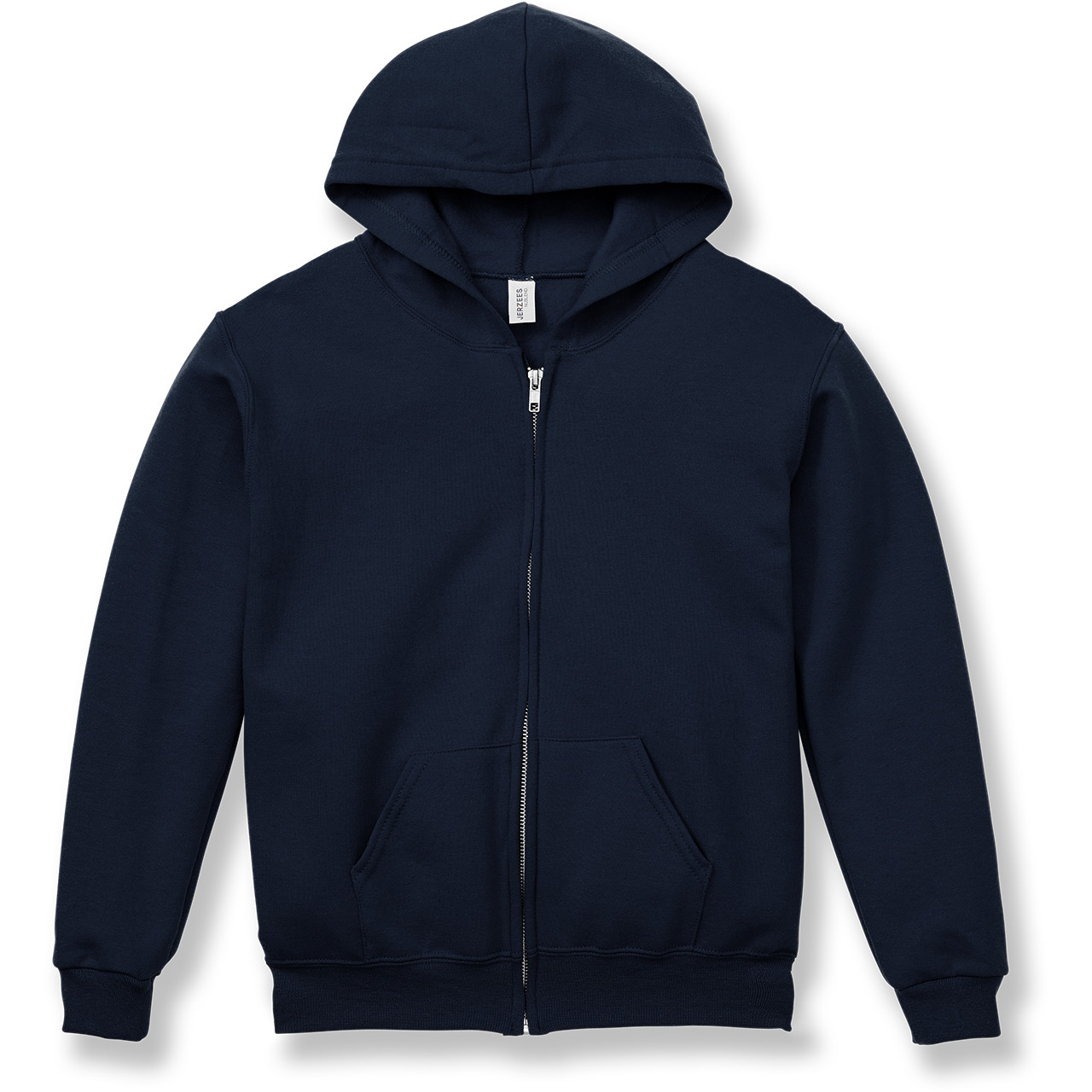 Full-Zip Hooded Sweatshirt [AK024-993-NAVY] - FlynnO'Hara Uniforms