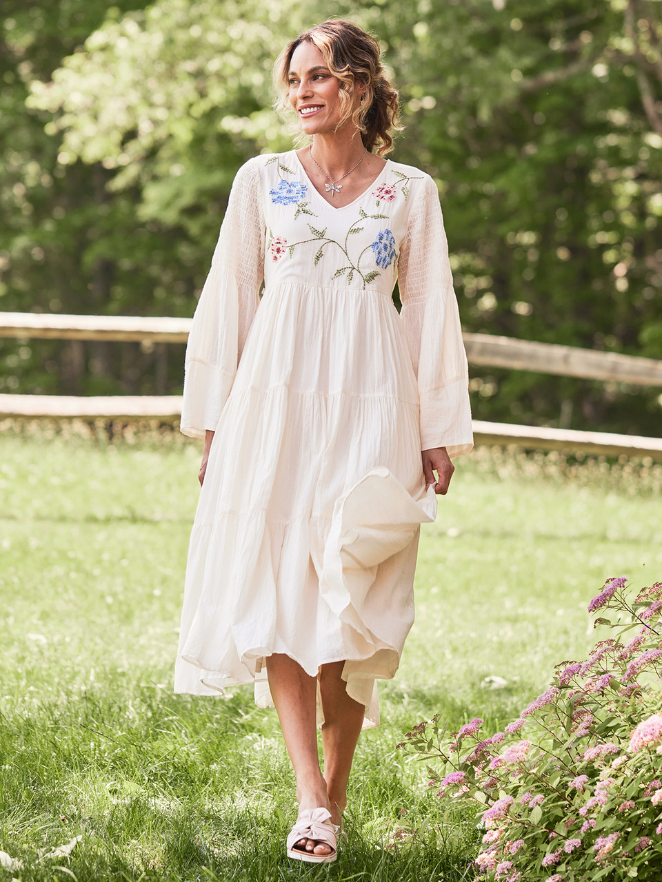 Ophelia Dress - Ivory | Shop Beautiful Designs by April Cornell