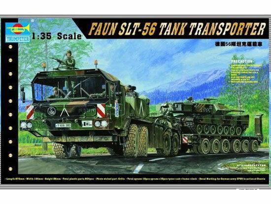 1/35 Trumpeter German Faun Elefant SLT56 Tank Transport - Squadron.com