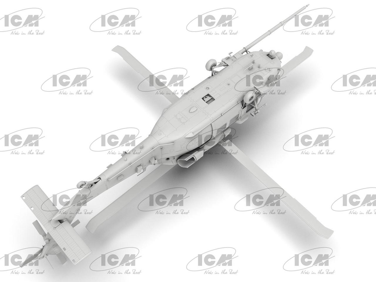 1/48 ICM MH-60L Black Hawk US Special Forces Helicopter Plastic