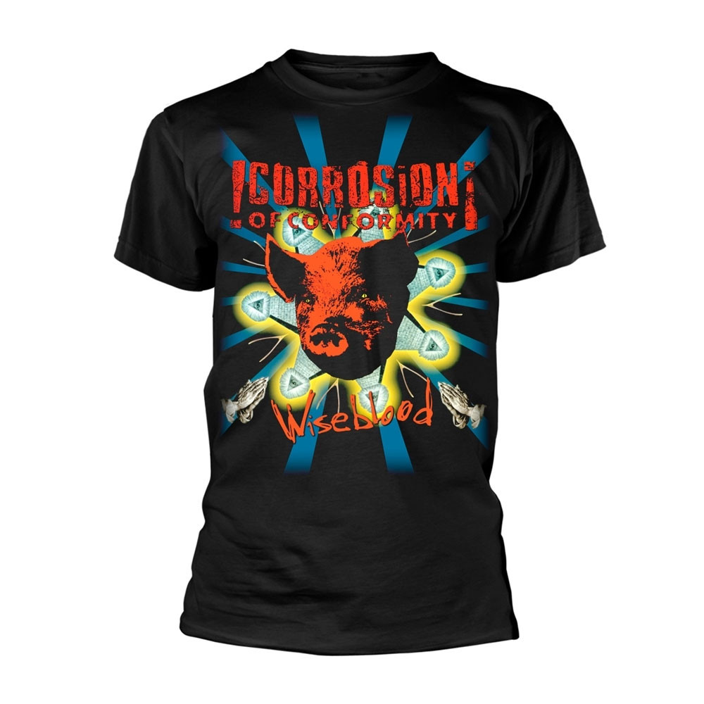 Corrosion of Conformity 'Wiseblood' (Black) T-Shirt | Eyesore Merch
