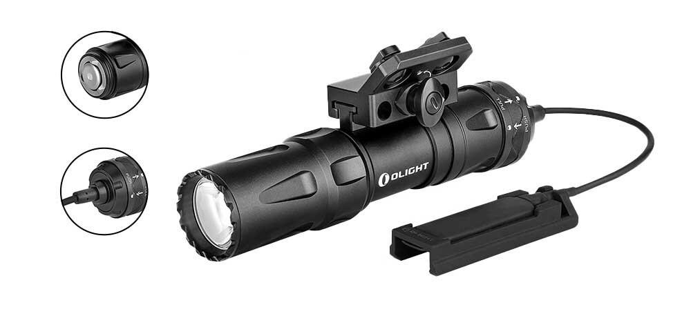 Olight Odin Mini 1250 Lumen Picatinny Tactical Flashlight