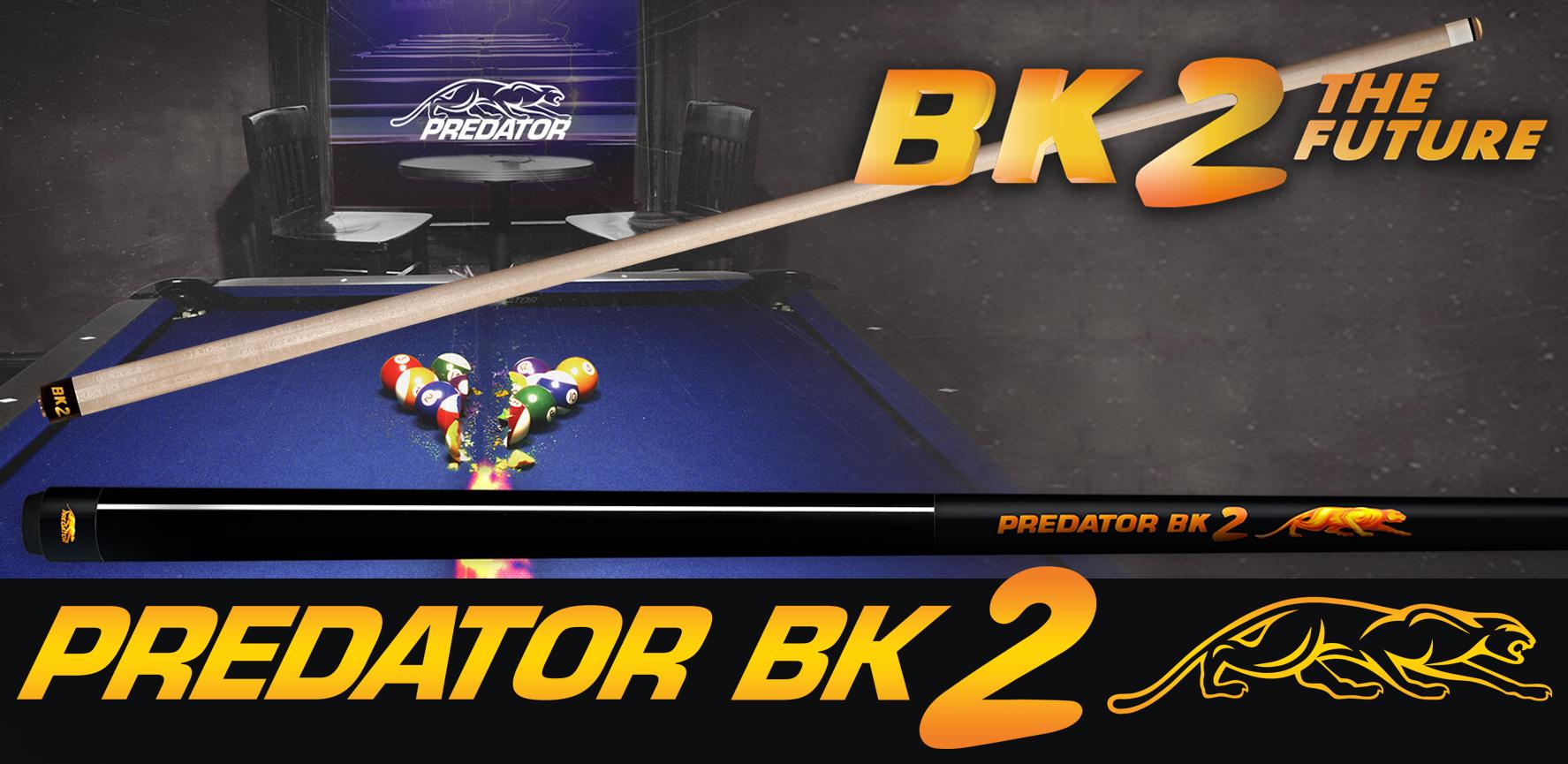 Predator BK2 Break Cue - No Wrap - FCI Billiards