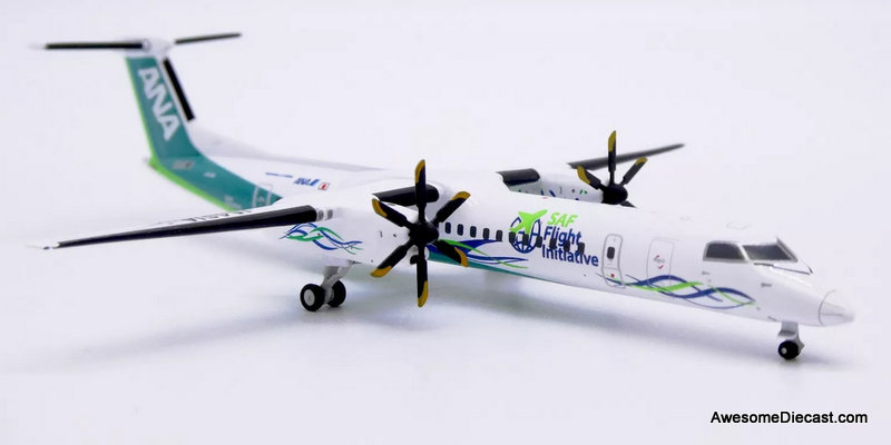 Bombardier Q400 Dash 8-Q402: ANA (Reg # JA461A) Future Promise 1