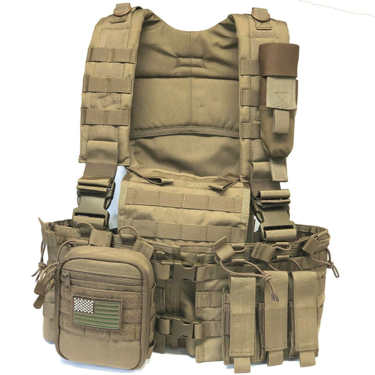 Condor Tactical Pro Chest Set w/ Six built-in AR/M4 Mag Pouches