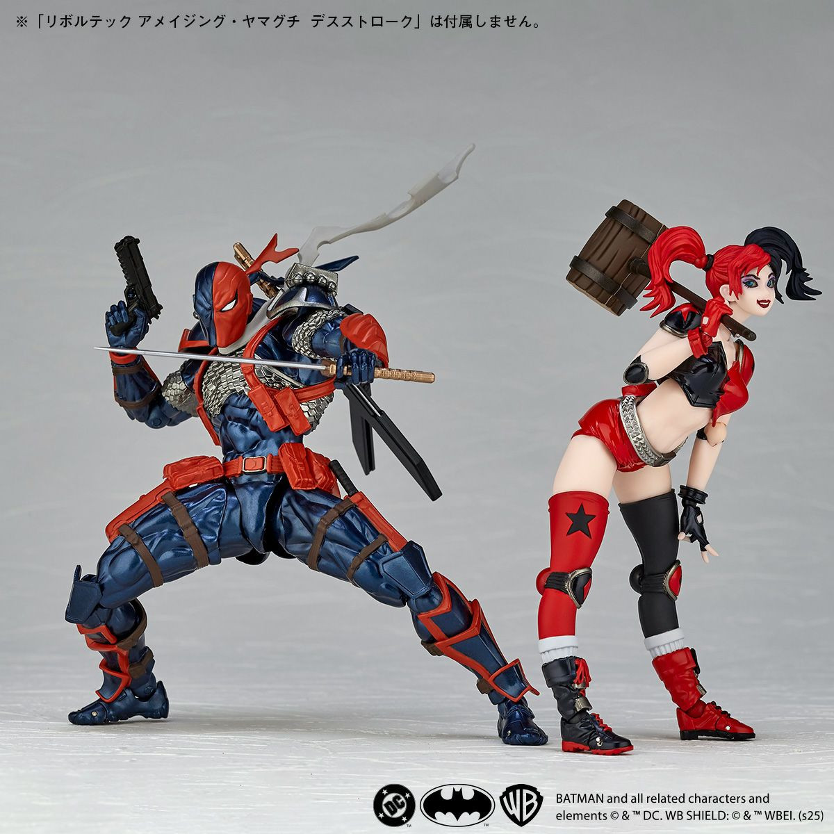 Revoltech Amazing Yamaguchi Harley Quinn Red x Black Ver. Action
