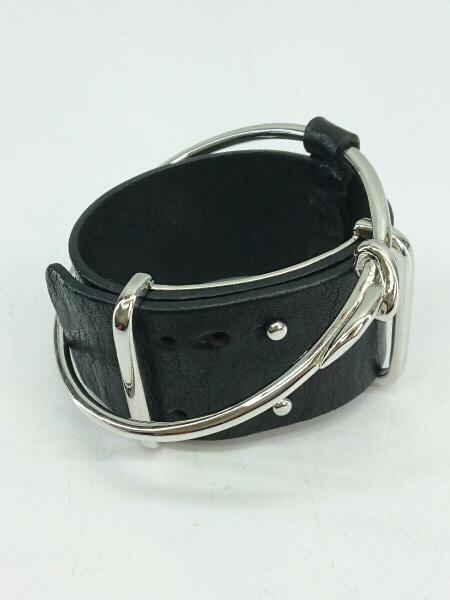 AMBUSH(アンブッシュ) / ブレスレット/レザー/ブラック/シルバー/アン