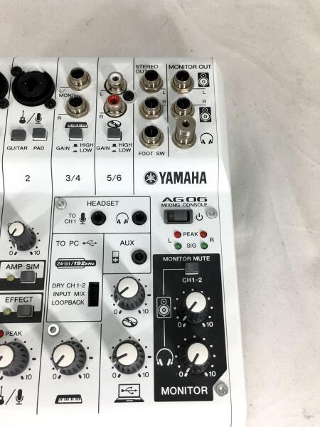 DJ機材 Yamaha ag06 mk1 AG06 - AG06 - Interfaces - Synthesizers