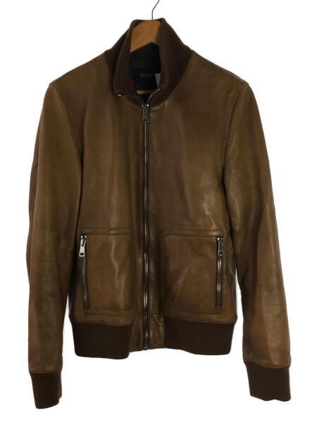 GUCCI(グッチ) / グッチ/レザーボンバージャケット/48/レザー/232889