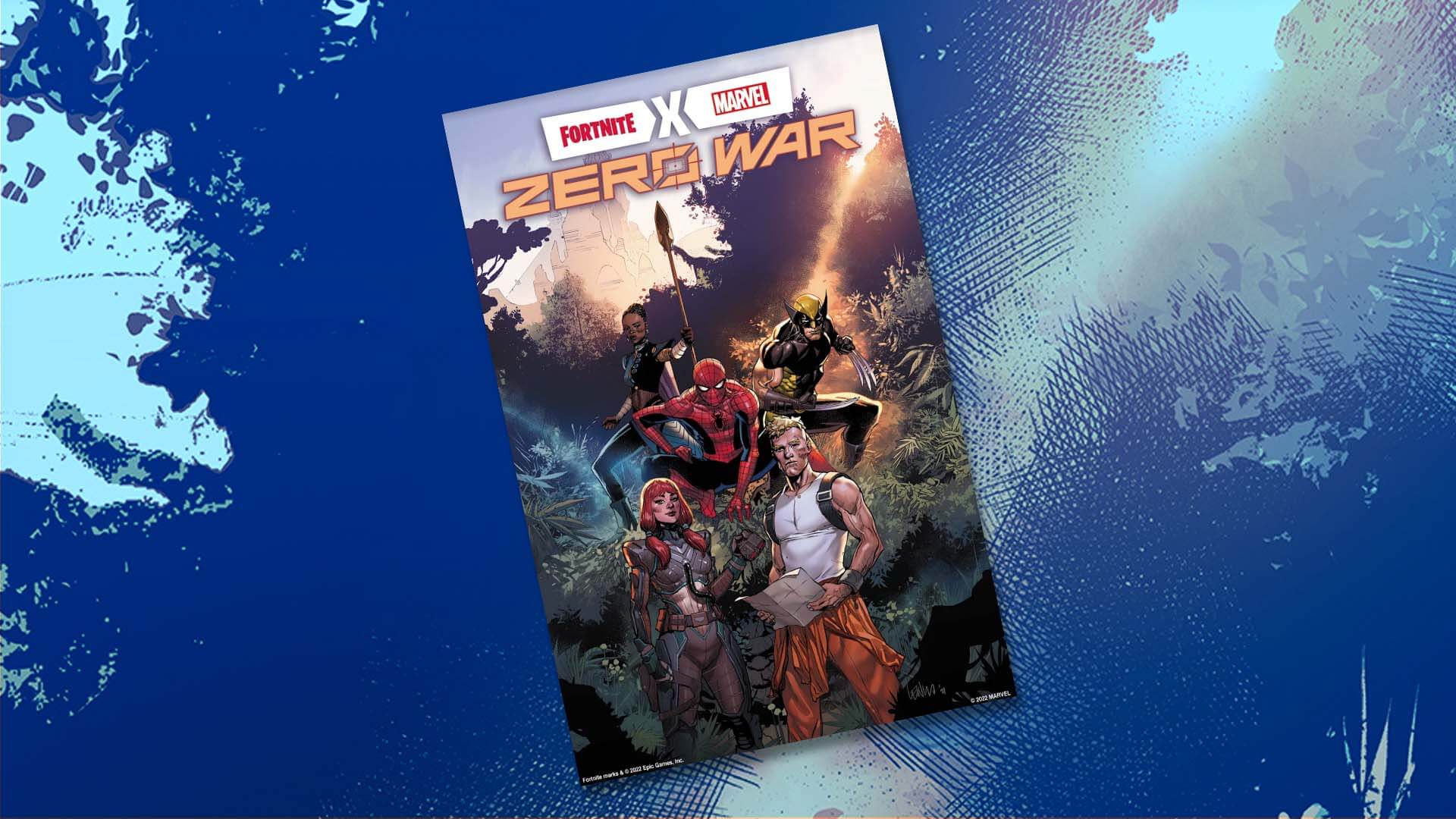 フォートナイト x Marvel: ゼロウォーズ - 全5号の新コミックシリーズ