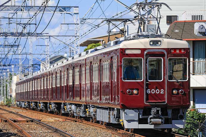 能勢電鉄6000系が阪急京都線で試運転｜鉄道ニュース｜2025年8月23日