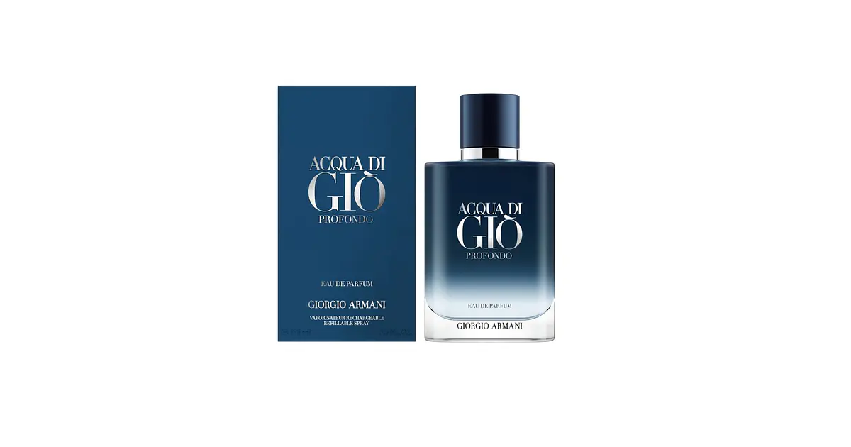 PERFUME ACQUA DI GIO PROFONDO RECARGABLE VARON EDP 100 ML