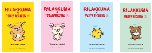 コラボグッズ｜Rilakkuma × TOWER RECORDS 2021 - TOWER RECORDS ONLINE