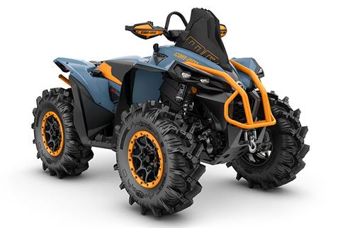 New 2025 Can-Am Renegade X MR 1000R Scandi Blue / Orange Crush