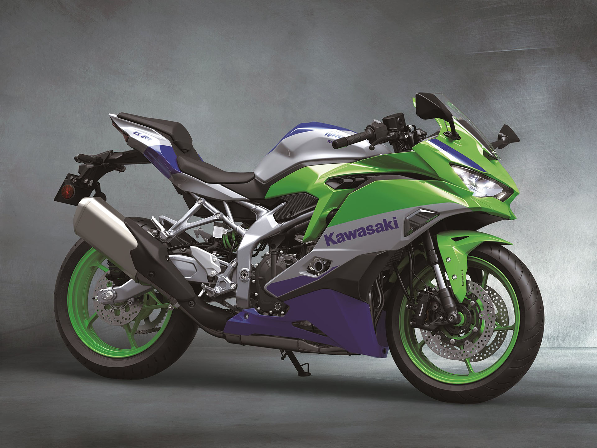New 2024 Kawasaki Ninja ZX-4RR 40th Anniversary Edition ABS Lime
