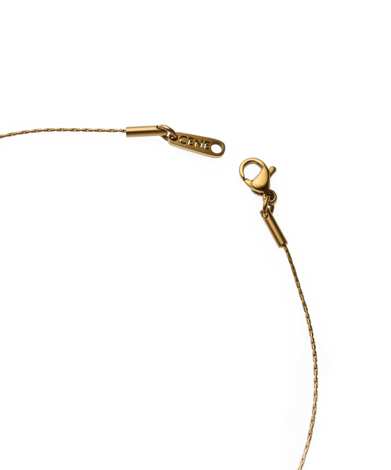 ゴールド]0.6mmチェーンネックレス/45cm