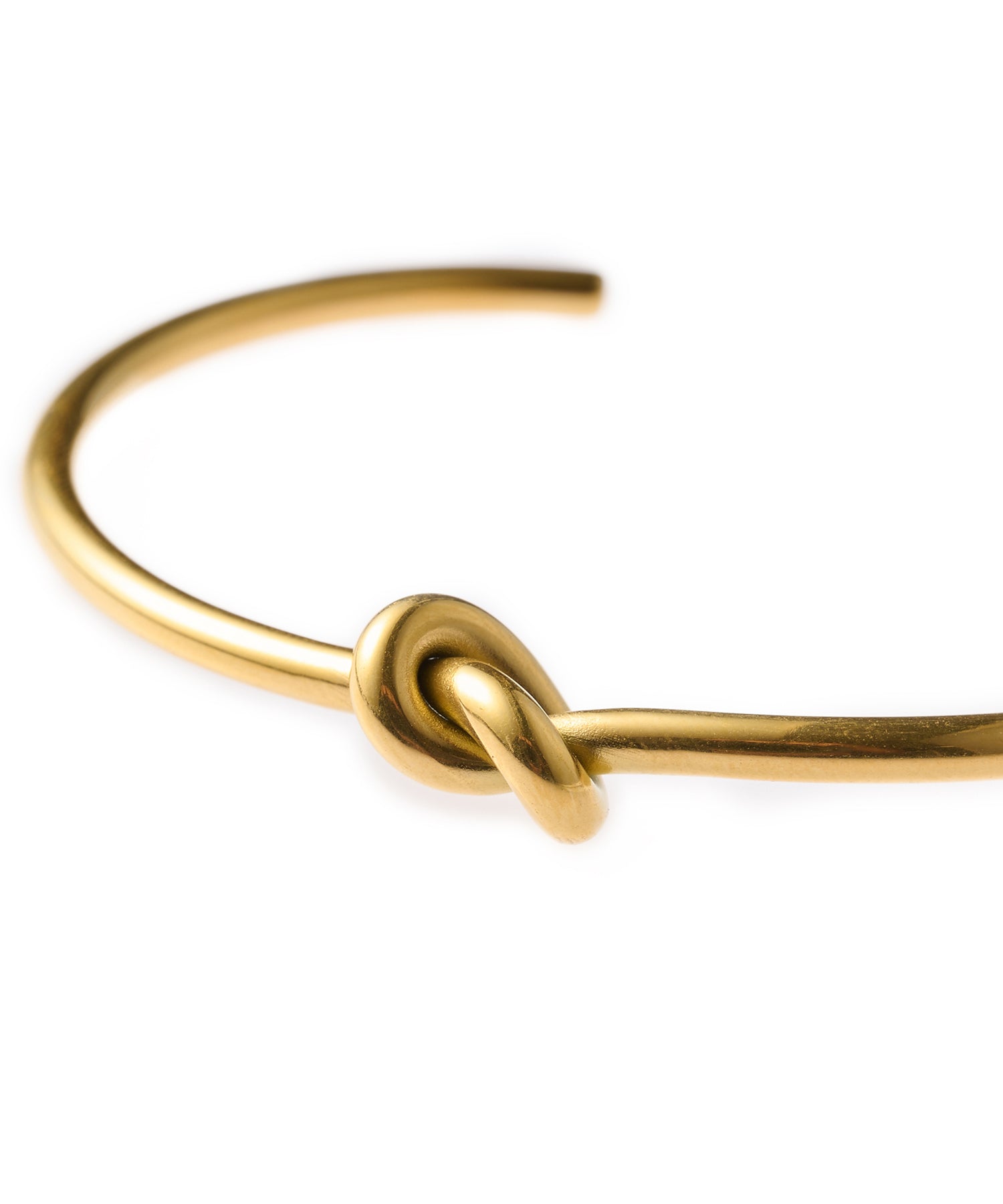 ゴールド]ノットラインブレスレット