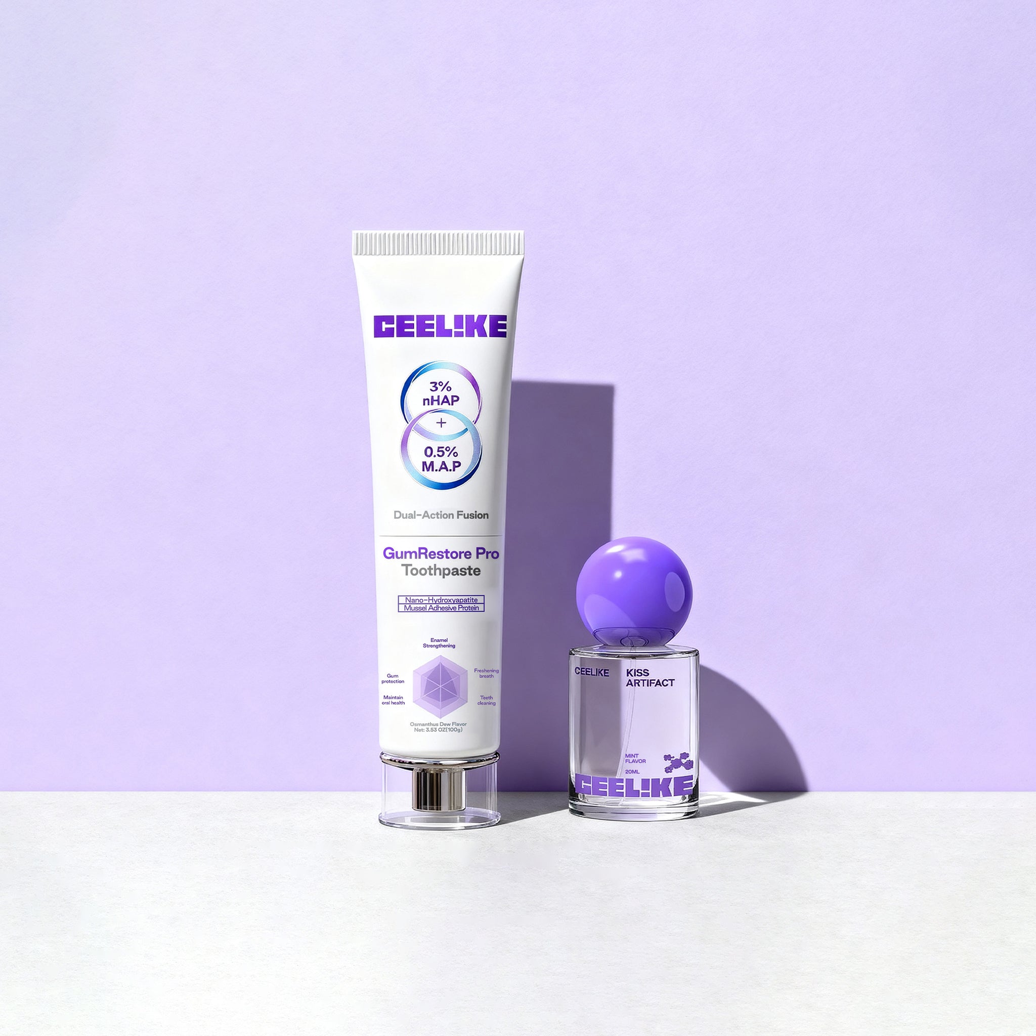 CEELIKE Toothpaste + Probiotic Oral Spray Duo Set – Ceelike