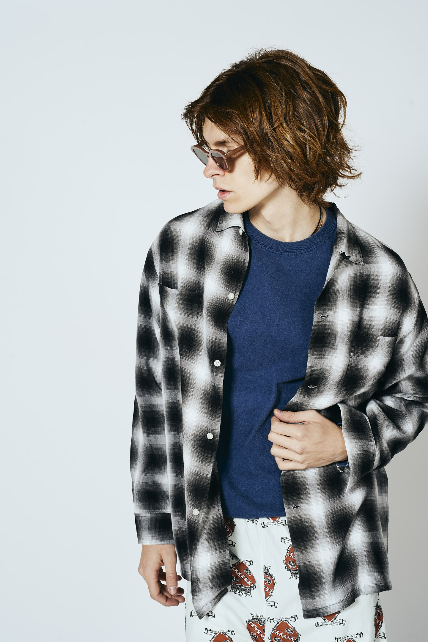 TOWNCRAFT / 60S OMBRE LOOP COLLAR SHIRT MADE IN JAPAN – C.E.L.