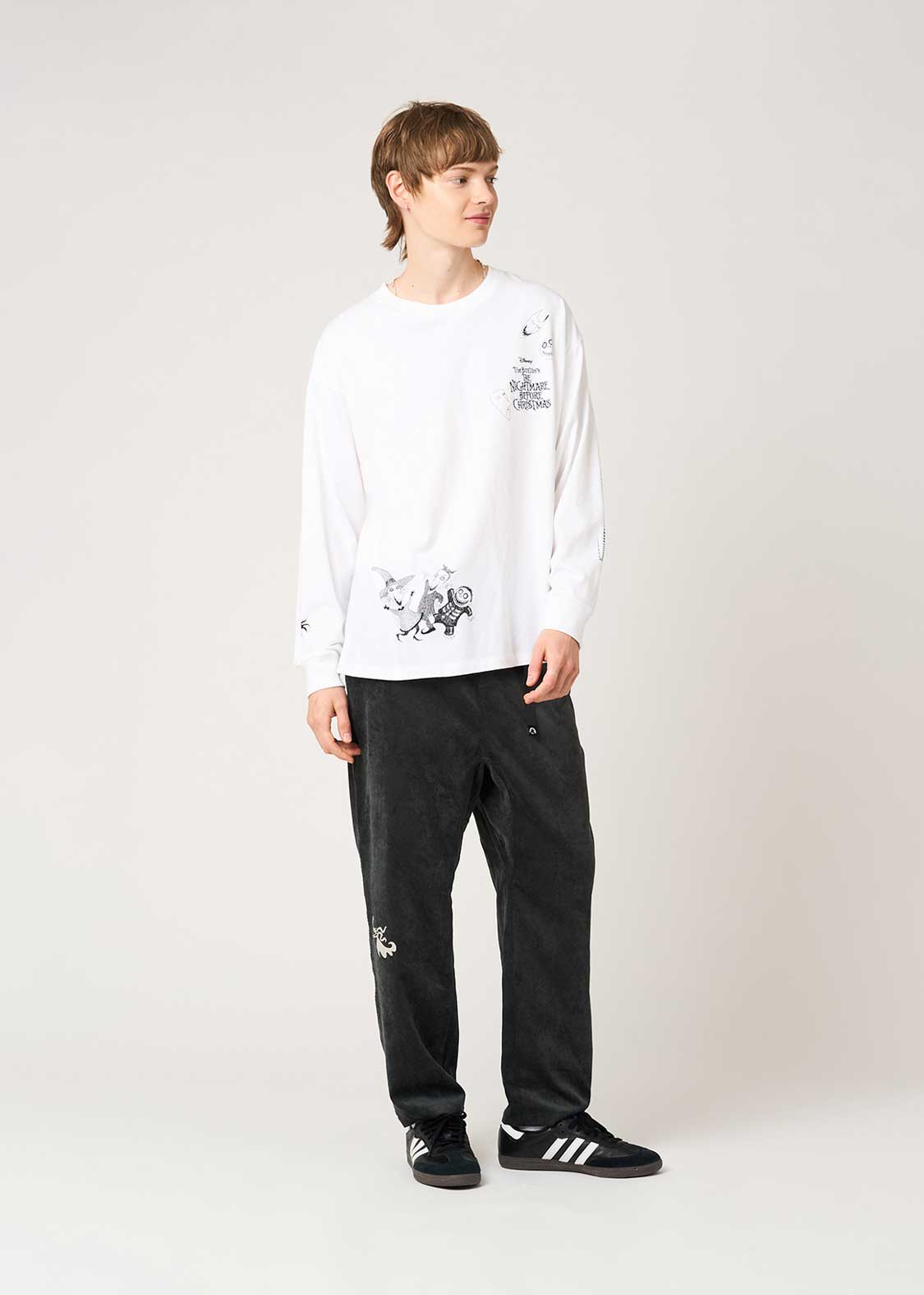 いたずら3人組｜ビッグシルエット長袖Tシャツ｜ユニセックス｜グラニフ