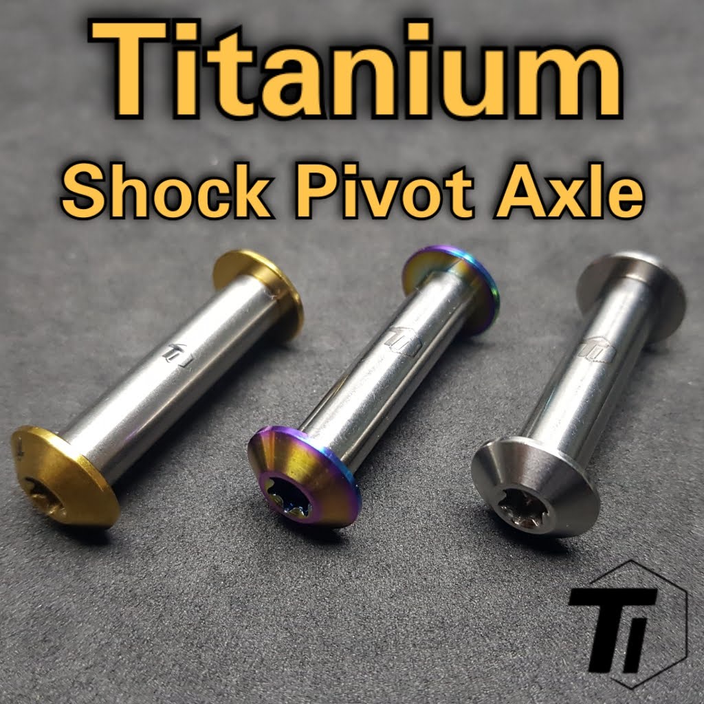 チタン製リアショックピボットボルトキット | Rockshox Fox Ohlins