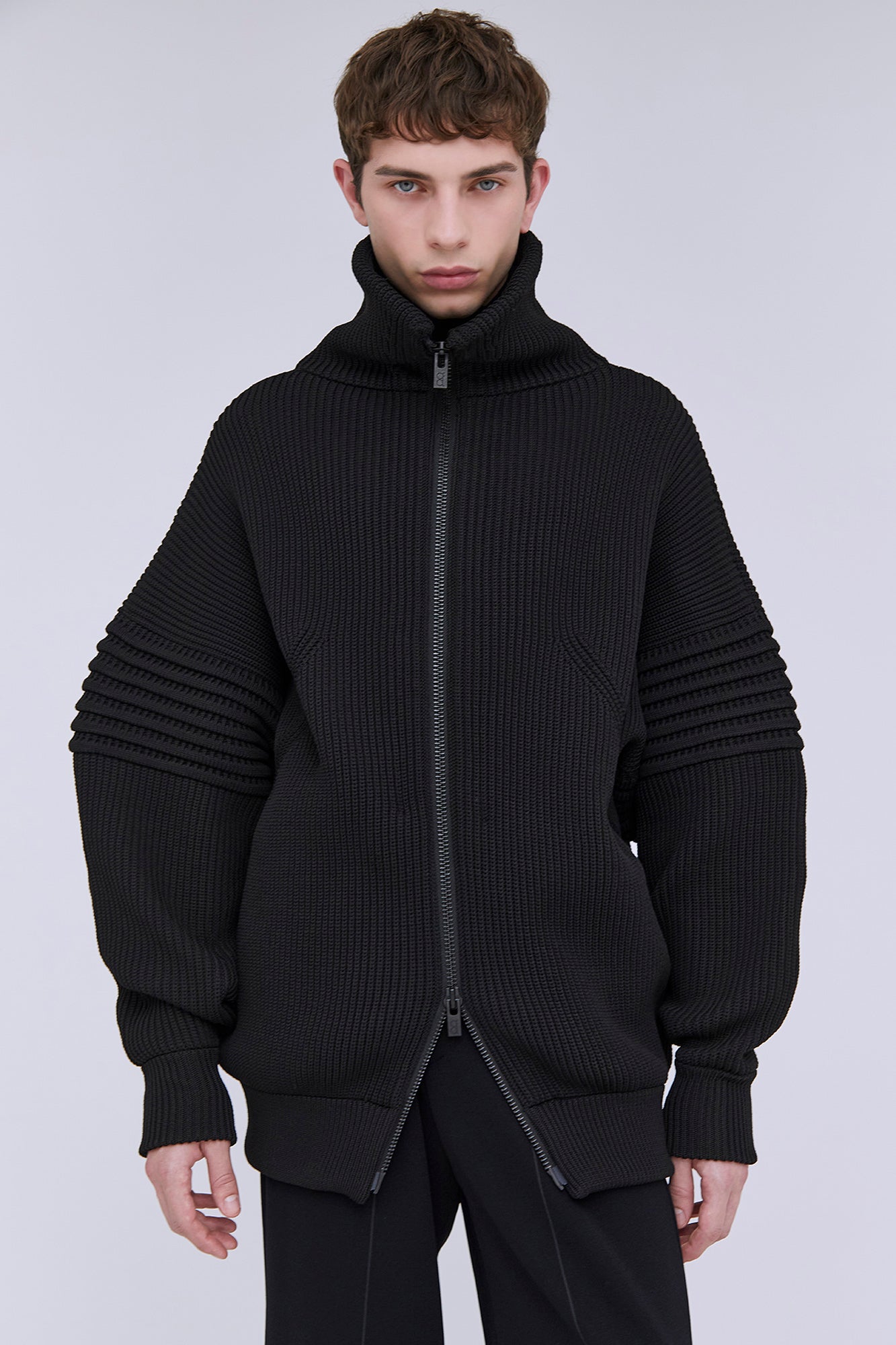 LOW GAUGE HIGHNECK ZIP BLOUSON