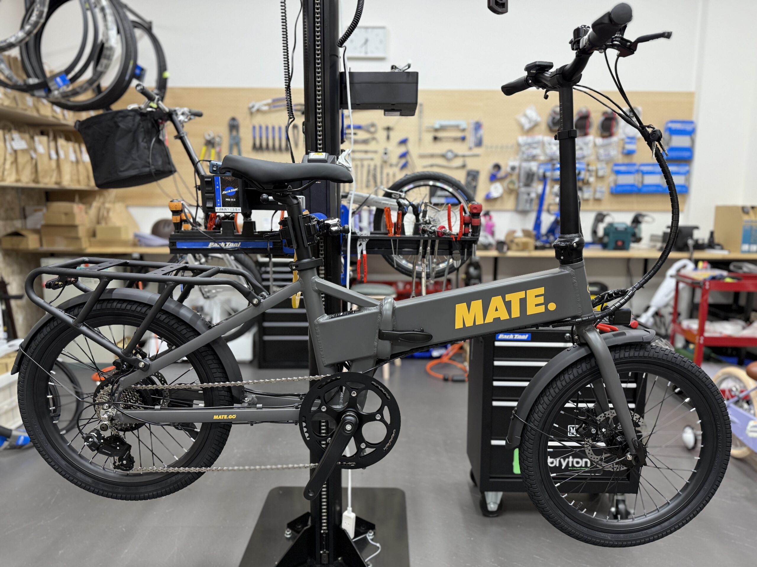 MATE GO+ 順次入荷で組み立て＆カスタム準備中〜 | サイクルハウス