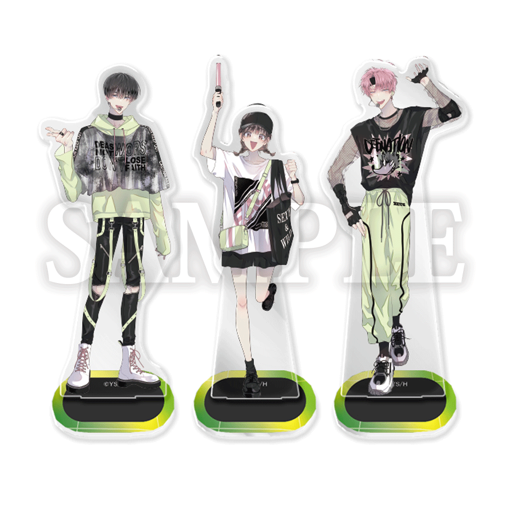 多聞くん今どっち!?】アクリルスタンドセット「うたげ&多聞&桜利