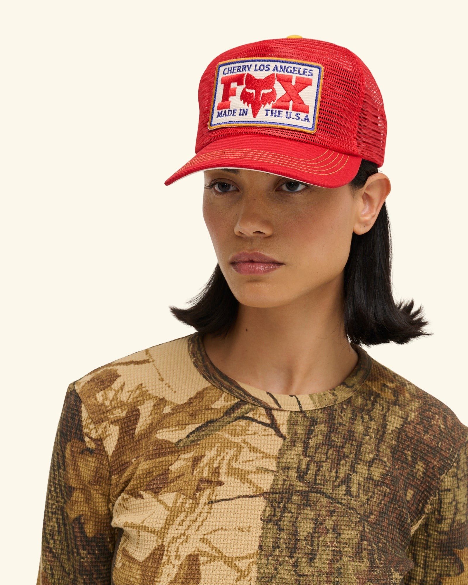 Fox X Cherry Mesh Trucker Hat – CHERRY LA