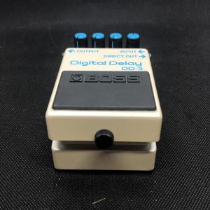 BOSS DD-3 Digital Delay Made IN JAPAN 1987年製 最初期 買取りました