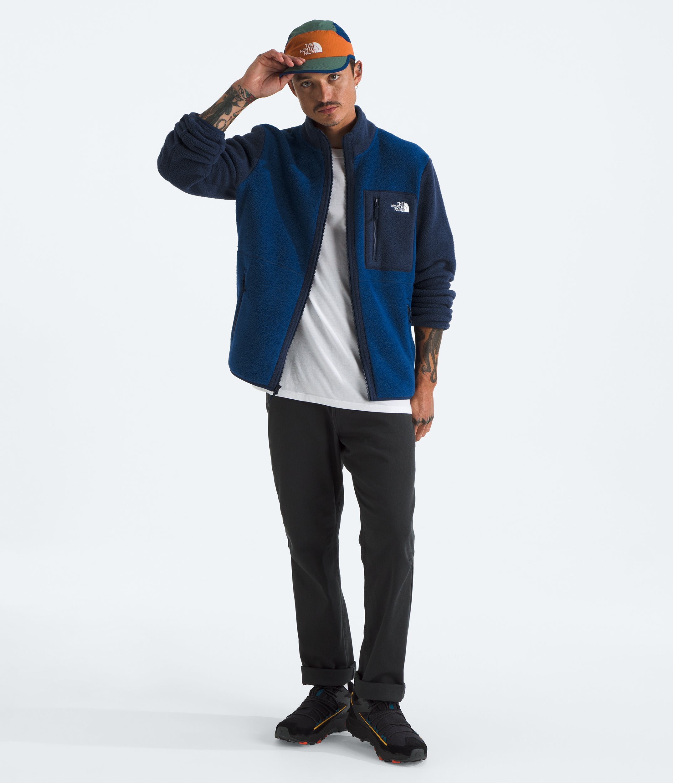 Mens The North Face Yumiori Full-Zip Estate Blue | Chicago City Sports